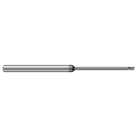 End Mill for Exotic Alloys - Corner Radius, 1.000 mm, Number of Flutes: 3 -  HARVEY TOOL, 971522-C6